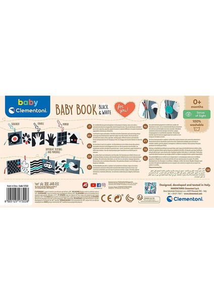 17322 Yumuşak Bebek Kitabı, Babyclementoni 0+ indirimleri
