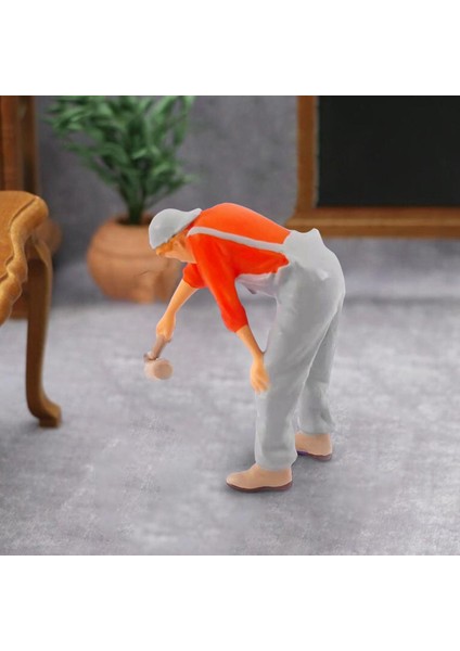 1/87 Minyatür Insanlar Model Rakamlar Dıy Projeler Sokak Sahnesi Turuncu Gri Için Ressam (Yurt Dışından) indirimleri