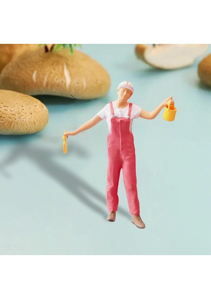 1/87 Minyatür Insan Modeli Figürler Dıy Projeleri Sokak Sahnesi Pembe Için Ressam (Yurt Dışından) fiyatları