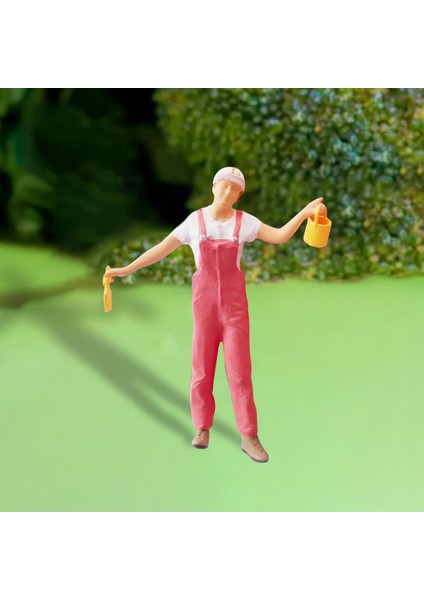 1/87 Minyatür Insan Modeli Figürler Dıy Projeleri Sokak Sahnesi Pembe Için Ressam (Yurt Dışından) fırsatları