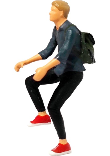 1:64 Ölçekli Boyalı Insanlar Diorama Sahne Düzeni Minik Insanlar Koyu Mavi (Yurt Dışından) fiyatları