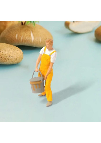 1/87 Minyatür Insan Modeli Rakamlar Dıy Projeleri Sokak Sahnesi Sarı Için Ressam (Yurt Dışından) fiyatları