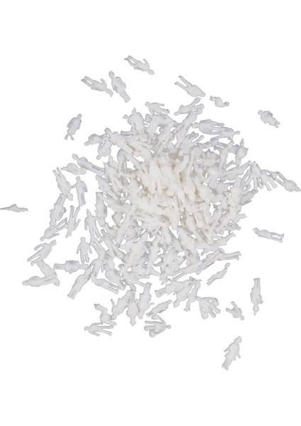 1: 200 Ölçekli Boyasız Yolcu Model Şekil Oyuncaklar Düzeni Diorama Wargame 1cm Için (Yurt Dışından)