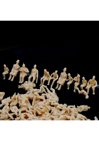 100'LÜ 1:87 Ho Ölçekli Boyasız Model Insanlar Şekil Oluşturma Düzeni Yolcu 2cm (Yurt Dışından) fiyatları