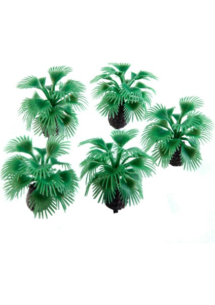 10'lu 2.2 Inç Bottlepalm Ağaçları Model Düzeni Tren Sahne Dekor 1/200 Ölçekli (Yurt Dışından) fırsatları