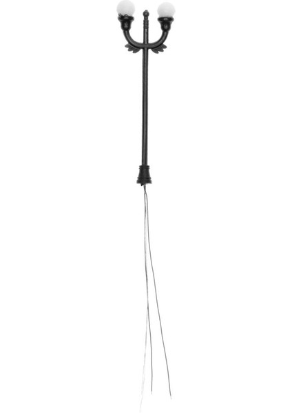 10'lu Model Lamppost Işık Tren Demiryolu Manzarası Dıy Lamba Dekorasyon Model (Yurt Dışından)