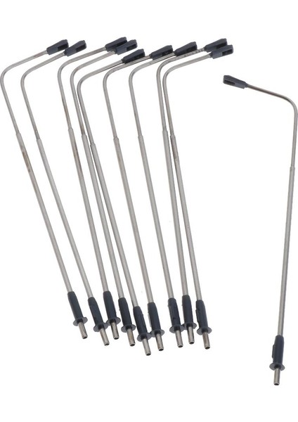 10'lu / Adet Modeli Demiryolu Lambası Post Lambası Sokak Işık Olmadan Hooott 1: 100 (Yurt Dışından)