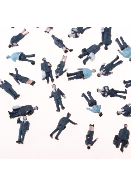 56 Adet Çok Renkli Boyalı Insanlar Düzeninde Polis Peyzaj Dıy Accs Rakamlar (Yurt Dışından) modelleri