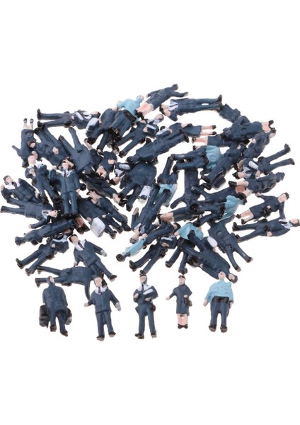 56 Adet Çok Renkli Boyalı Insanlar Düzeninde Polis Peyzaj Dıy Accs Rakamlar (Yurt Dışından) indirimleri