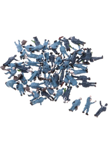1/150 Renkli Işçi Action Figure N Ölçekli Tren Demiryolu Düzeni Dekor (Yurt Dışından)