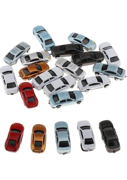 20'li Boyalı Model Araba Kum Masa Aksesuarları Otopark Manzarası Sokak Düzeni 1: 100 (Yurt Dışından) fırsatları