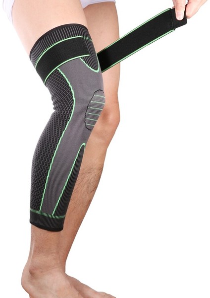 Shenzhen Xin Xin Esneklik Uzun Diz Koruyucu Brace Bacak Kol Baldır Diz Desteği Brace Koruyucu Bacak Sıcak Spor Kneepads (Yurt Dışından)