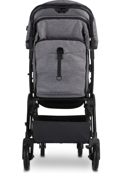 Mini By Easywalker Buggy Snap Kabin Boy Travel Sistem Bebek Arabası - Soho Grey, tek tuşla otomatik katlanan bebek arabası