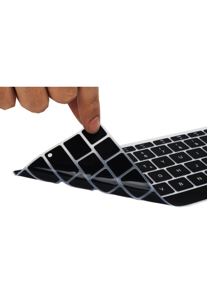 MacBook Air 13 M1 2021 Klavye Koruyucu 13.3" A2337 Uyumlu Türkçe Q Silikon Ped fiyatları