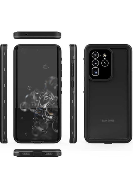 Samsung Galaxy S20 Ultra Uyumlu Kılıf Su Geçirmez 360 Derece Koruma Waterproof Telefon Kılıfı Kabı fiyatları