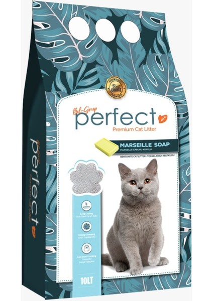 Marsilya Sabunlu İnce Taneli Kedi Kumu 10lt