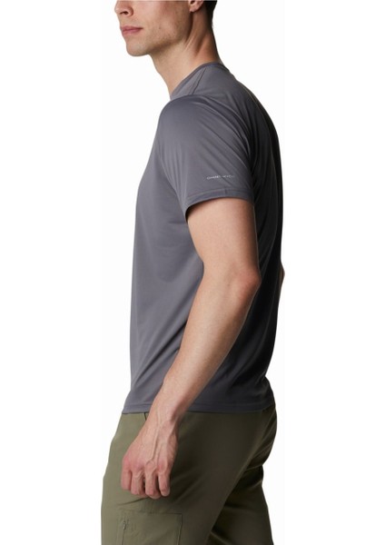 Hike Crew Erkek Gri Kısa Kollu Tişört AO1419-023 modelleri