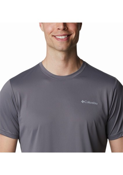 Hike Crew Erkek Gri Kısa Kollu Tişört AO1419-023 fırsatları
