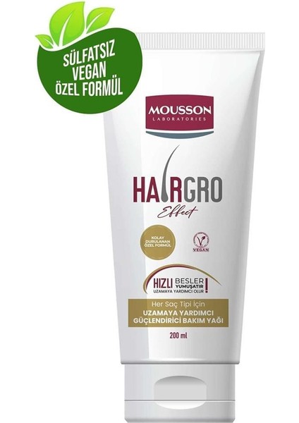 Hairgro Effect Uzamaya Saç Bakım Yağı 200 ml