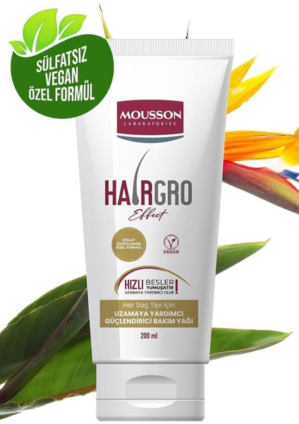 Hairgro Effect Uzamaya Saç Bakım Yağı 200 ml