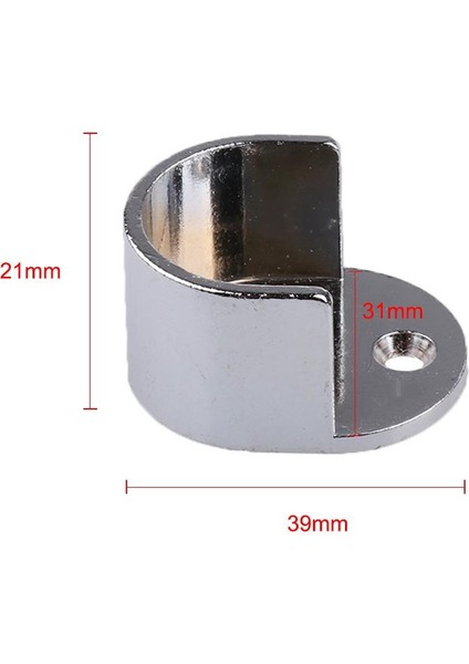 Çifti Metal Perde Kutup Duvar Tesis Braketi Perde Çubuklar Finials 25 mm (Yurt Dışından) fiyatları