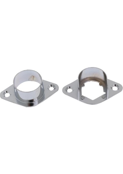 Paket 2 Metal Perde Kutup Duvar Tesis Braketi Perde Çubuklar Finials # 25 mm (Yurt Dışından) modelleri