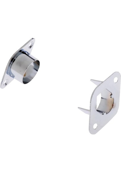 Paket 2 Metal Perde Kutup Duvar Tesis Braketi Perde Çubuklar Finials # 25 mm (Yurt Dışından) fırsatları