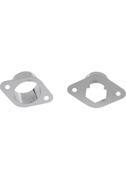 Paket 2 Metal Perde Kutup Duvar Tesis Braketi Perde Çubuklar Finials # 25 mm (Yurt Dışından) indirimleri
