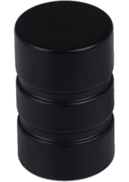 28 mm Pencere Perdelik Perde Çubuk Ucu Perdelik Kutup Ray Dekoratif Kafaları Siyah B (Yurt Dışından) fiyatları