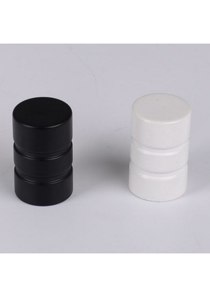 28 mm Pencere Perdelik Perde Çubuk Ucu Perdelik Kutup Ray Dekoratif Kafaları Siyah B (Yurt Dışından) modelleri
