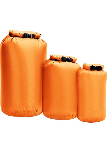 3 Adet Su Geçirmez Kuru Çanta Rulo Kayaking Tekne Balıkçılık (Yurt Dışından)