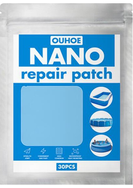 Su Geçirmez Havuz Tamir Patch Temizle Şişme Deltici Bant Setleri 30 Adet (Yurt Dışından)