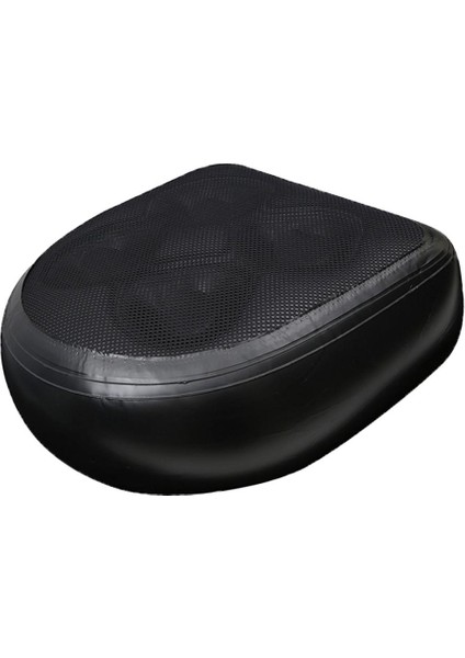 Kaymaz Spa Booster Koltuk Su Geçirmez Hava Şişme Pvc Sıcak Küvet Yastık Siyah Örgü Yüzey (Yurt Dışından)