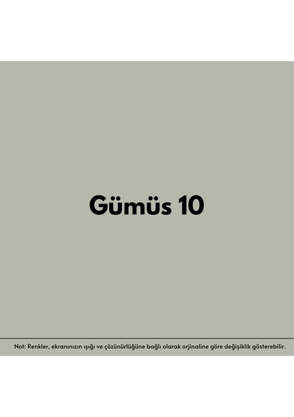 izower Zemin ve Kort Boyası – Gümüş 10 (18KG)