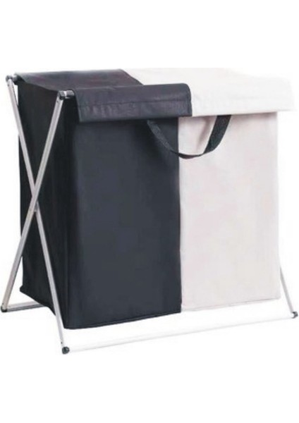 Çift Taraflı Çamaşır Sepeti - Siyah (Yurt Dışından) modelleri