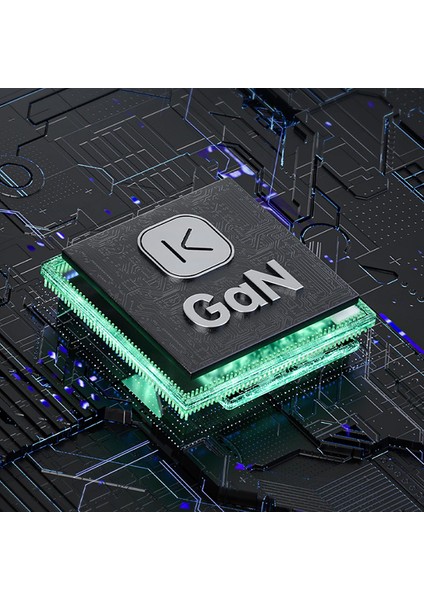 65W Gan Hızlı Şarj Aletı Qc-Pd 3.0 Hızlı MACBOOK Pro Şarj
