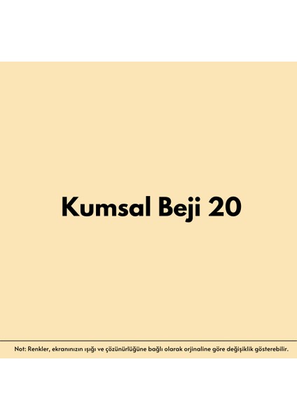izower Zemin ve Kort Boyası – Kumsal Beji 20 (18KG)