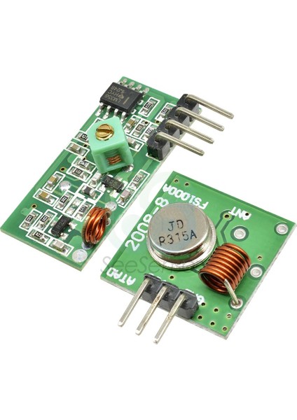 Rf 315MHZ Alıcı Verici Modül modelleri
