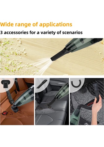 9000PA Akülü Taşınabilir El Süpürgesi (Yurt Dışından) modelleri