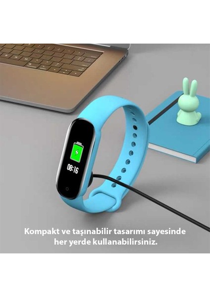 Xiaomi Mi Band 6 Mi Band 5 USB Şarj Kablosu 50CM