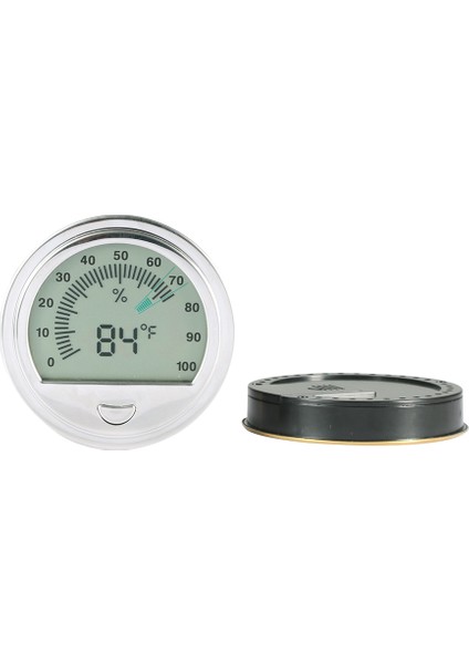Yuvarlak Puro Higrometre Neme Taşınabilir Doğru Puro Humidor Higrometre Doğru Puro Kılıf Nem Test Cihazı | Puro Aksesuarları (Yurt Dışından) fiyatları
