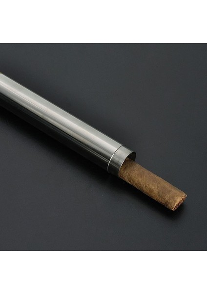 Seyahat Puro Kutusu Sigara Durumda Mini Neme Neme Depolama Tüp Singlecigar | Puro Aksesuarları (Yurt Dışından) fırsatları