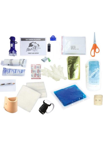 Ecza Dolabı Yedek Içeriği Araç Ilk Yardım Içerik Malzemeleri Boyun Korseli
