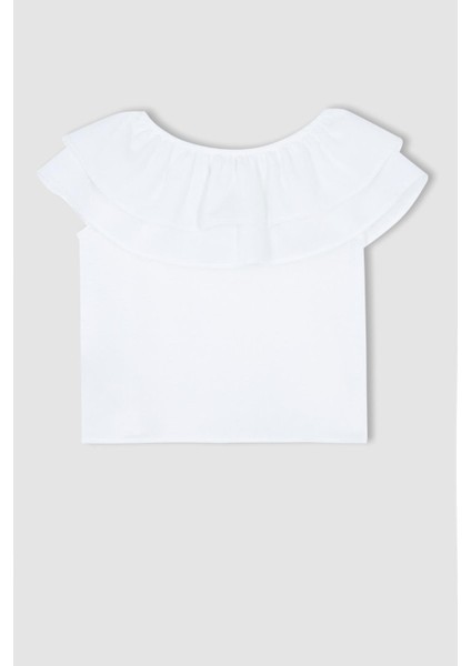 Kız Çocuk Kısa Kollu Bluz X7786A622SM