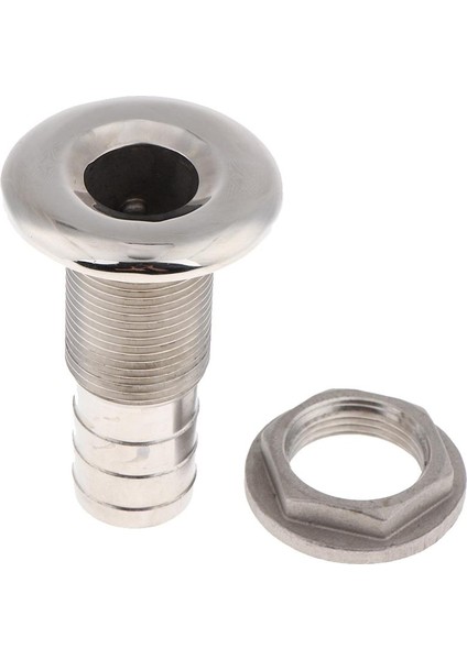 Tekne Thru Hull Uydurma / Drenaj 3/4 "hortum Barb Deniz 316 Paslanmaz Çelik 19MM (Yurt Dışından) indirimleri