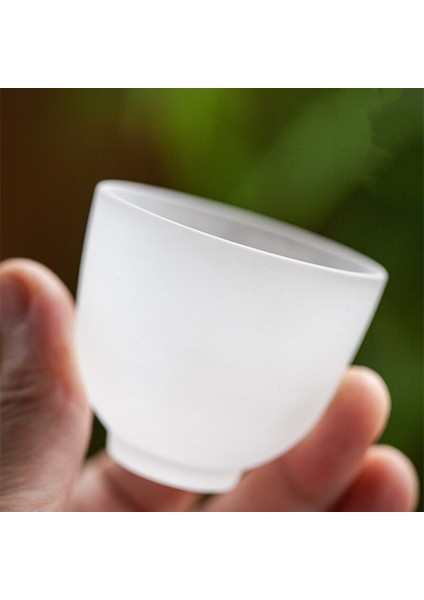 Bulut Buzlu Çay Bardak Cam Taşınabilir Kupası ve Tabağı Set Çay Bardak Çay Töreni Teacup Güzel Hediyelik Çay Seti | Teacups