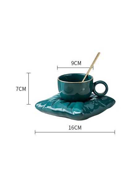 Ev Kahve Fincanı Set Seramik Öğleden Sonra Çay Bardağı Seti Lüks Küçük Hediye Kutusu Çevre Dostu Tazas De Cafe Yaz Kupası Seti EB5BD | Kupa lar