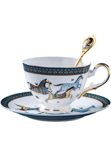 Yaratıcı Nordic Kahve Fincanı Seramik Sanat Kupa Akşam Yemeği Eko Dostu Kullanımlık Çay Bardağı Seti Ev Oturma Odası Tazas Modern Drinkware DF50 | Kahve Kupası Setleri