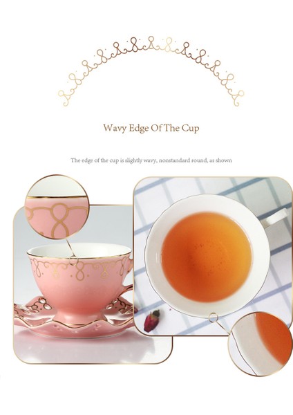 Avrupa Küçük Lüks Zarif Kahve Fincanı ve Tabağı Hollow Desen Seramik Fincan İngiliz Öğleden Sonra Çiçek Çay Bardağı Seti Drinkware | Kupa lar modelleri