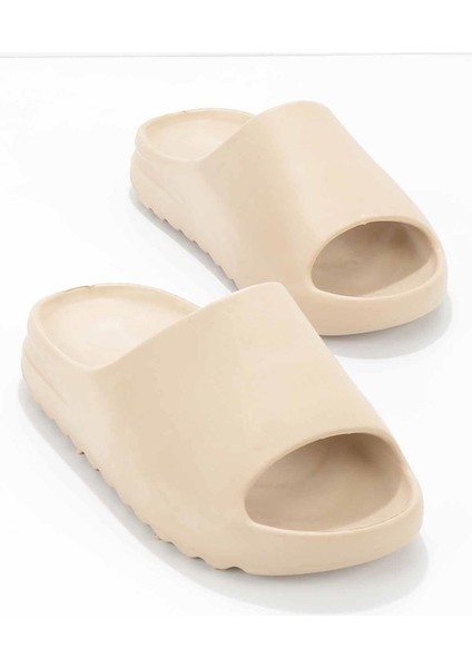 Bej Jel Kadın Terlik K04740320259